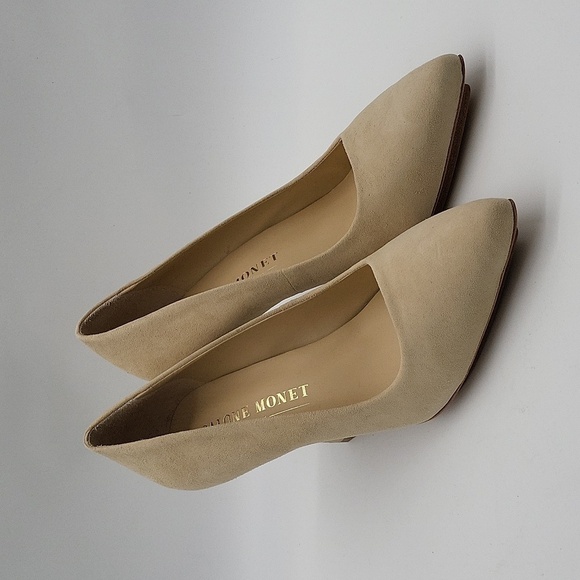 1160- Salone Monet Anita Suede High Heels Size 9 NWT – w/ Box & Dust Bag - Picture 3 of 14